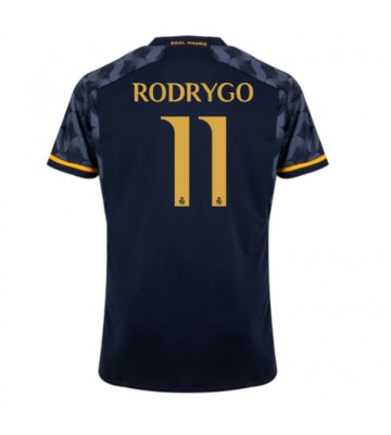 Real Madrid Rodrygo Goes #11 Koszulka Wyjazdowych 2023-24 Krótki Rękaw